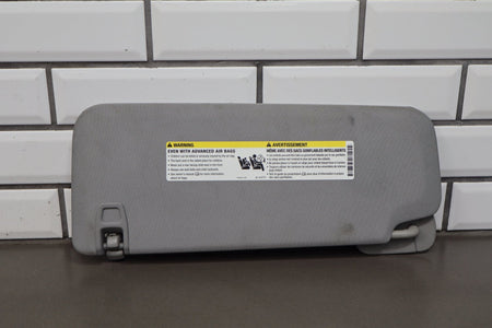 15-20 Cadillac Escalade Sun Visor Pair Jet Black H2X