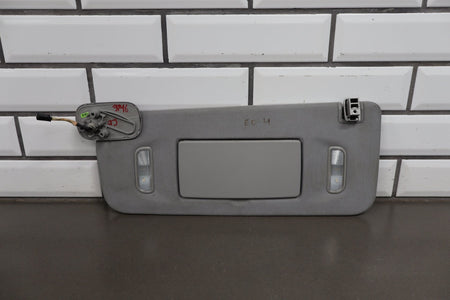 15-20 Cadillac Escalade Sun Visor Pair Jet Black H2X