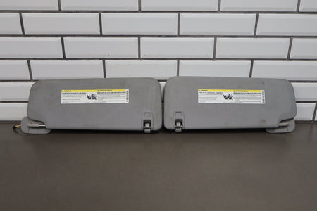 15-20 Cadillac Escalade Sun Visor Pair Jet Black H2X