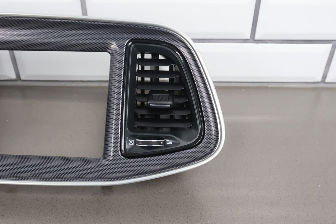 15 - 20 Dodge Challenger SRT Speedometer & Radio Dash Trim Bezel W/Vents