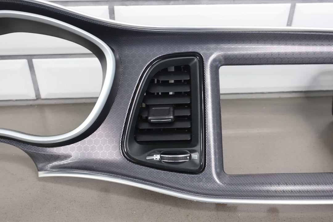 15 - 20 Dodge Challenger SRT Speedometer & Radio Dash Trim Bezel W/Vents