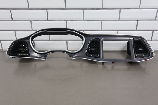 15 - 20 Dodge Challenger SRT Speedometer & Radio Dash Trim Bezel W/Vents