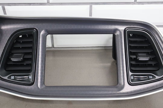 15 - 20 Dodge Challenger SRT Speedometer & Radio Dash Trim Bezel W/Vents