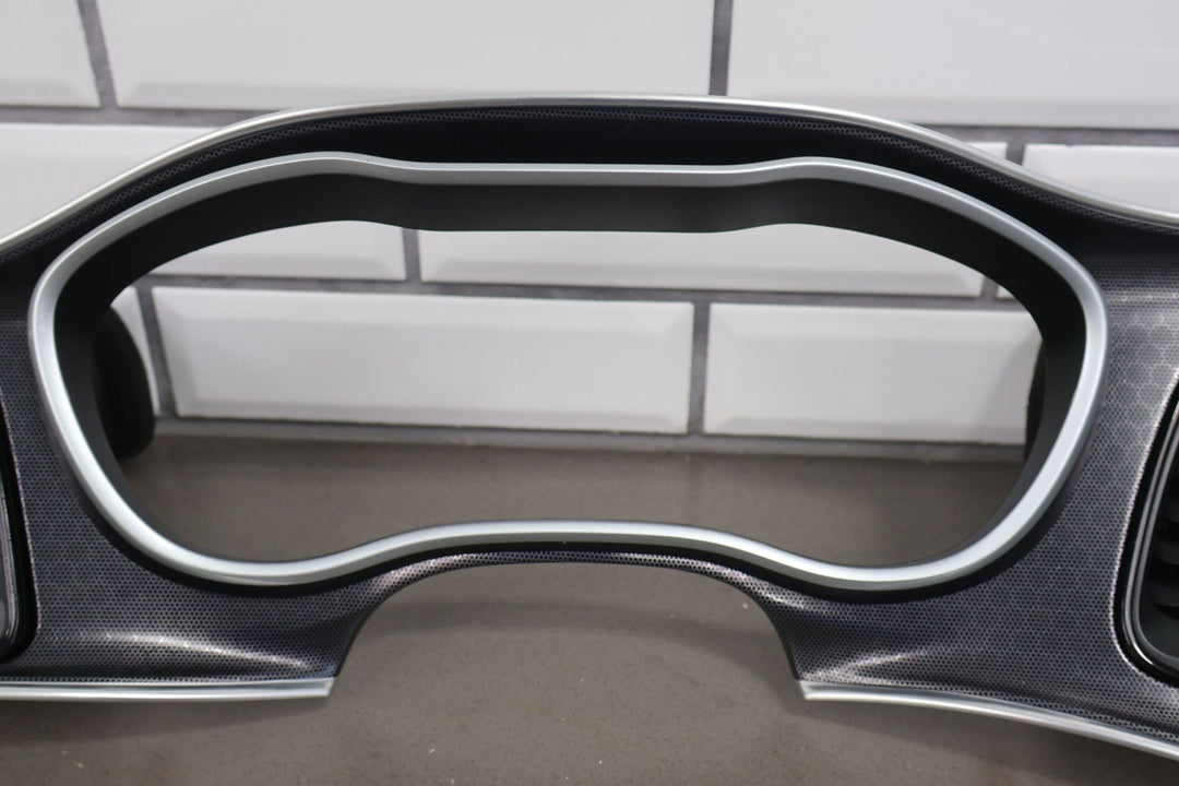 15 - 20 Dodge Challenger SRT Speedometer & Radio Dash Trim Bezel W/Vents