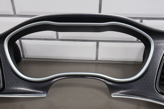 15 - 20 Dodge Challenger SRT Speedometer & Radio Dash Trim Bezel W/Vents
