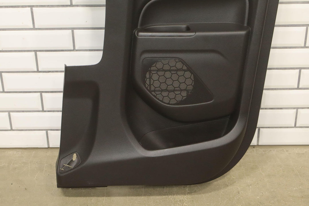 15 - 22 Chevy Colorado Extended Cab Right Rear Interior Door Panel Black