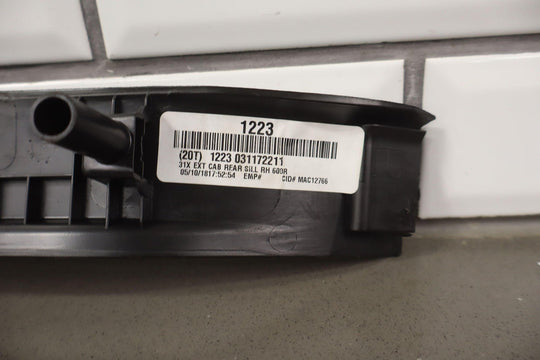 15 - 22 Chevy Colorado Extended Cab Sill Plate Set Jet Black OEM