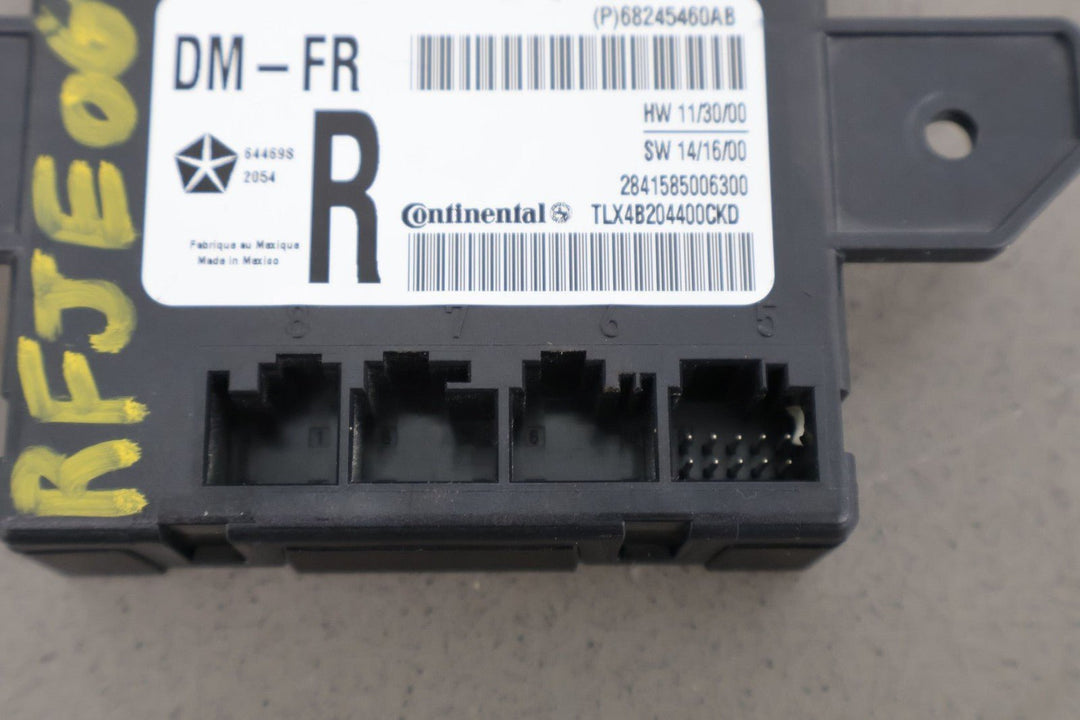 15 - 22 Jeep Grand Cherokee Front Right RH Door Control Module (68245460AB)