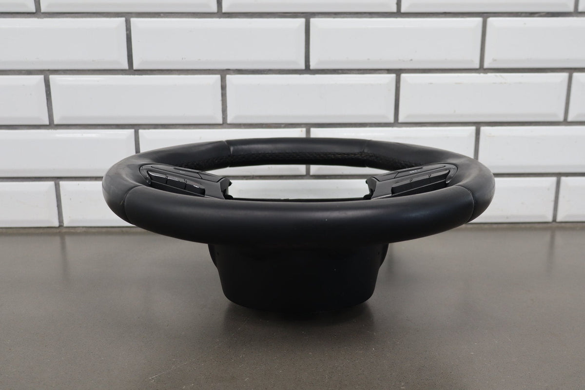 15-23 Dodge Challenger Scat Pack Leather Steering Wheel Black OEM