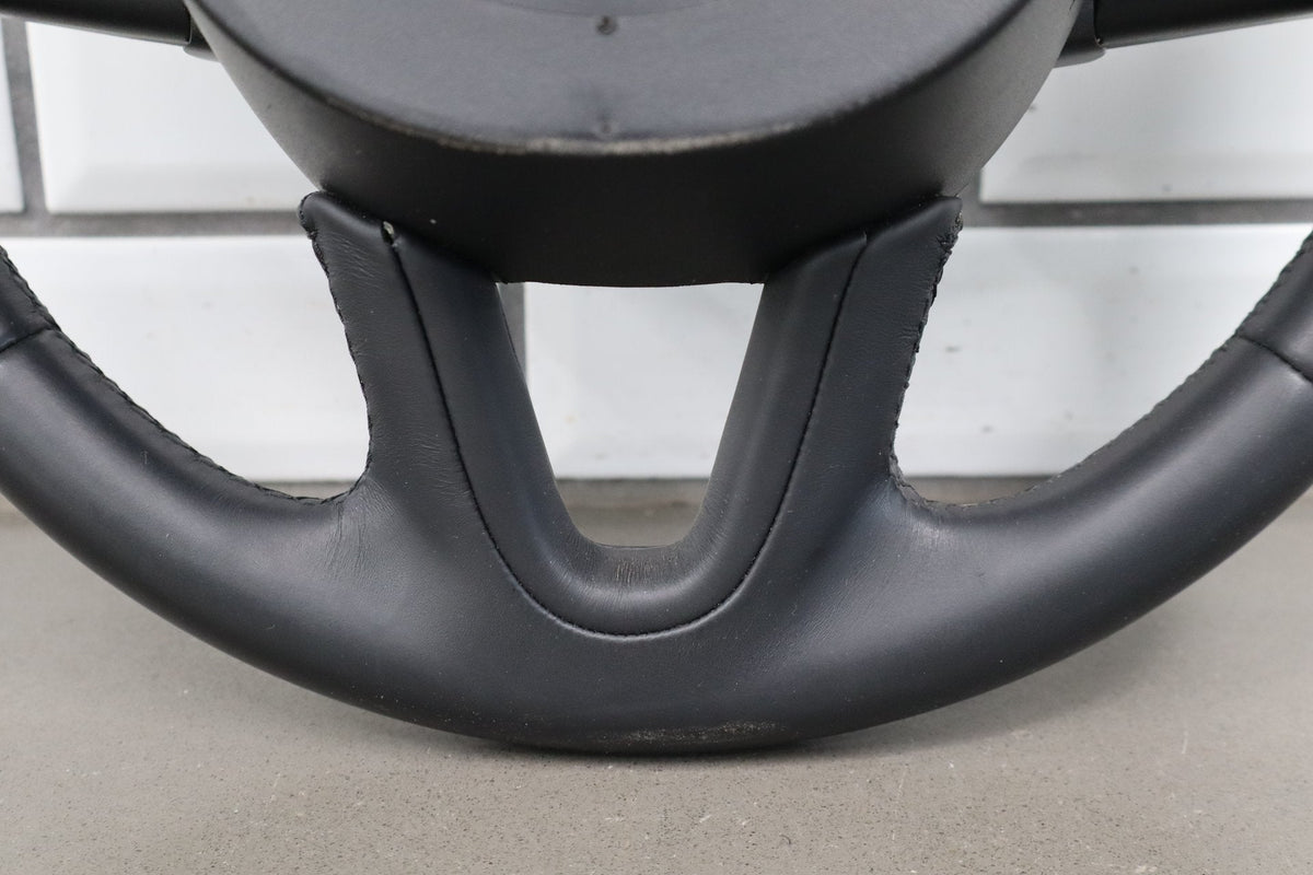15-23 Dodge Challenger Scat Pack Leather Steering Wheel Black OEM