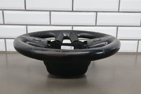 15-23 Dodge Challenger Scat Pack Leather Steering Wheel Black OEM