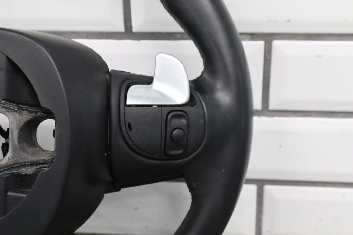 15-23 Dodge Challenger Scat Pack Leather Steering Wheel Black OEM