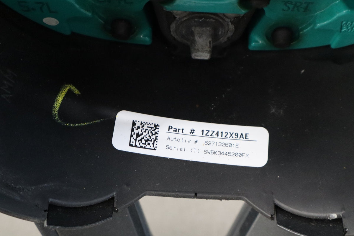 15-23 Dodge Challenger Scat Pack Leather Steering Wheel Black OEM