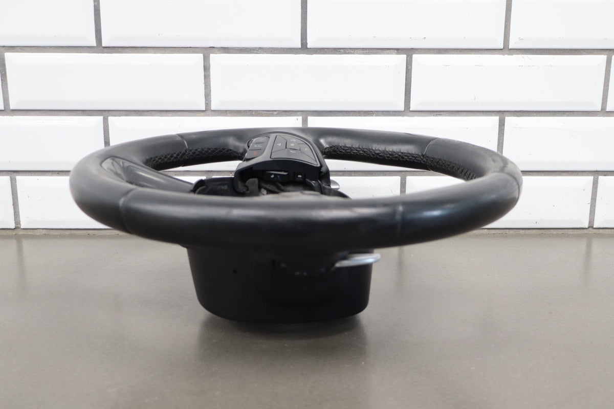 15-23 Dodge Challenger Scat Pack Leather Steering Wheel Black OEM