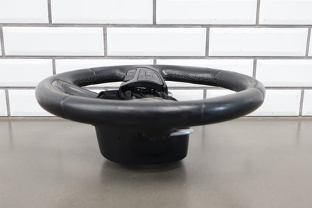 15-23 Dodge Challenger Scat Pack Leather Steering Wheel Black OEM