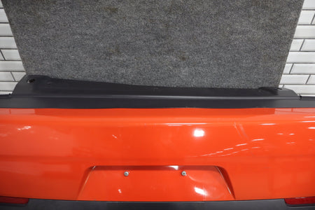 15-23 Dodge Challenger SRT Rear Bumper with Park Assist/Diffuser Go Mango PVP