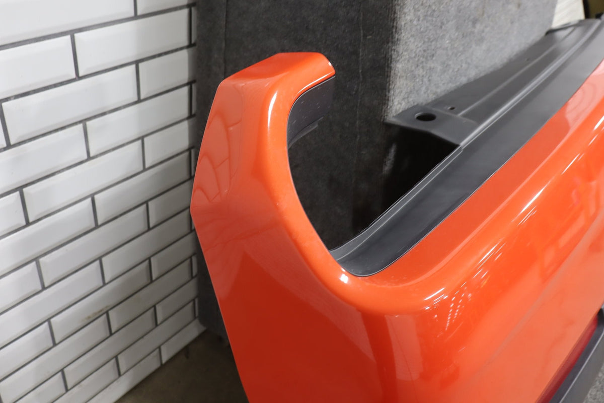 15-23 Dodge Challenger SRT Rear Bumper with Park Assist/Diffuser Go Mango PVP