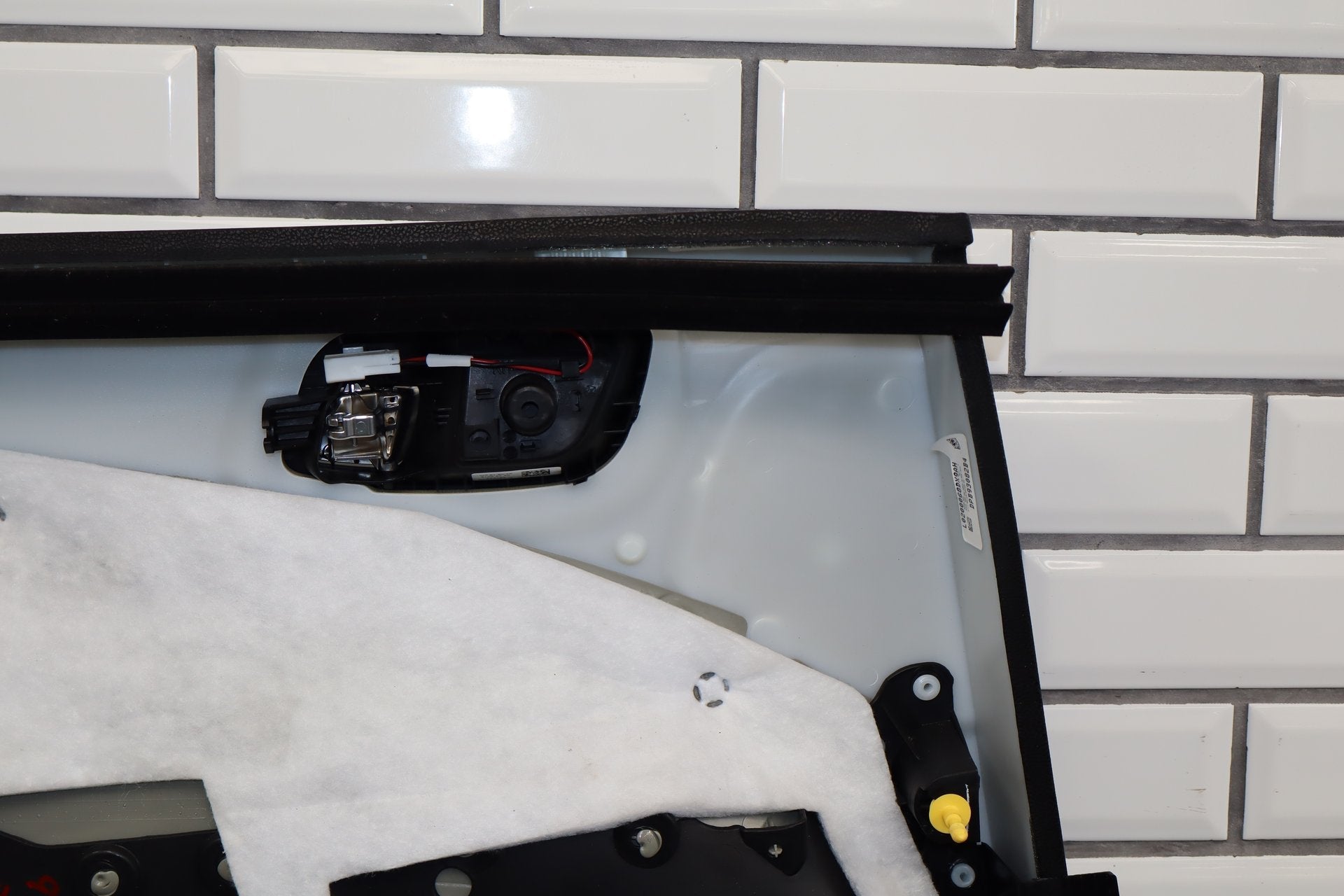 15-23 Dodge Charger Scat Pack Right Rear Interior Door Trim Panel Black Cloth