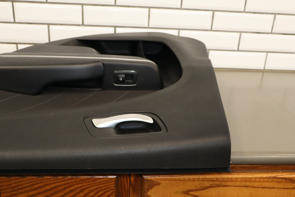 15-23 Dodge Charger Scat Pack Right Rear Interior Door Trim Panel Black Cloth
