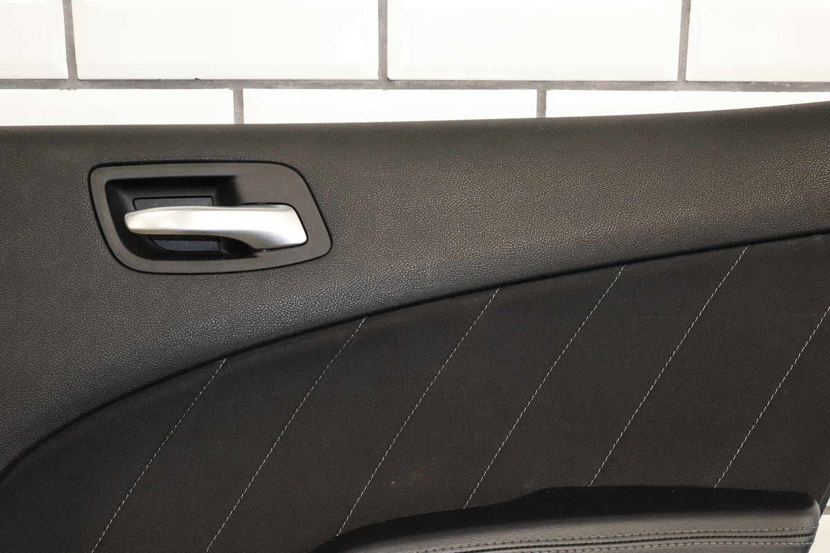 15-23 Dodge Charger Scat Pack Right Rear Interior Door Trim Panel Black Cloth
