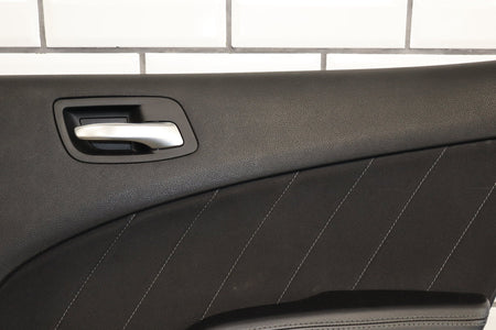 15-23 Dodge Charger Scat Pack Right Rear Interior Door Trim Panel Black Cloth