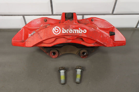 15 - 23 Dodge Charger SRT Brembo 6 Piston Brake Caliper Set OEM Red