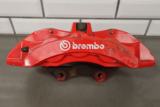 15 - 23 Dodge Charger SRT Brembo 6 Piston Brake Caliper Set OEM Red