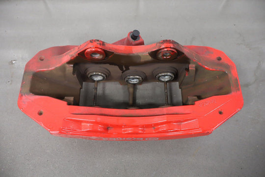 15 - 23 Dodge Charger SRT Brembo 6 Piston Brake Caliper Set OEM Red
