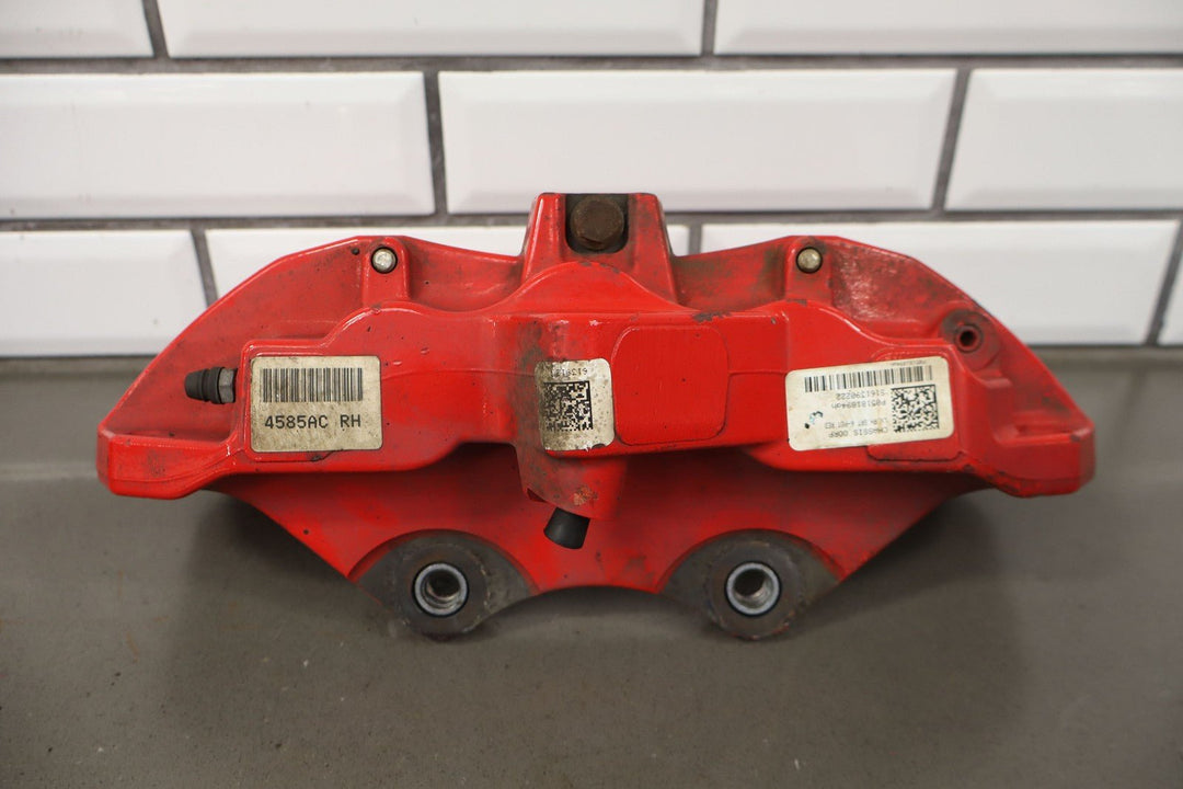 15 - 23 Dodge Charger SRT Brembo 6 Piston Brake Caliper Set OEM Red