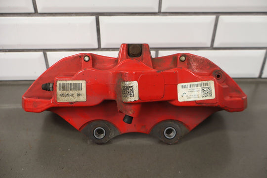 15 - 23 Dodge Charger SRT Brembo 6 Piston Brake Caliper Set OEM Red