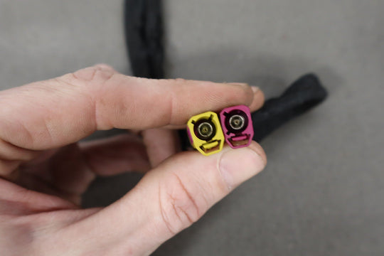 15 - 23 Dodge Charger SRT OEM Shark Fin Roof Antenna (Ivory White PWD)