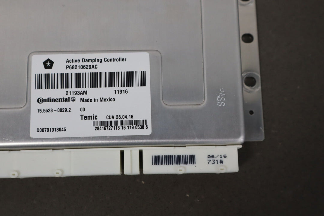 15 - 23 Dodge Charger SRT8 Active Damping Suspension Module 68210629AC