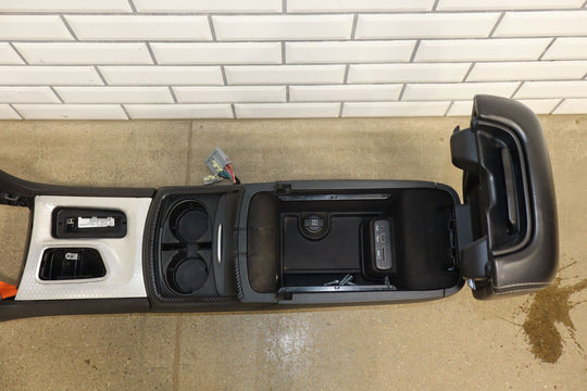 15 - 23 Dodge Charger SRT8 Heated Black Leather Seat Set Front/Rear OEM