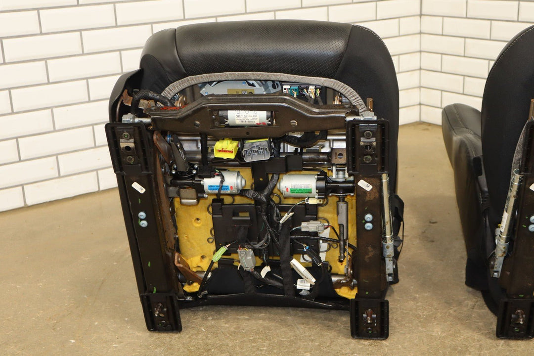 15 - 23 Dodge Charger SRT8 Heated Black Leather Seat Set Front/Rear OEM