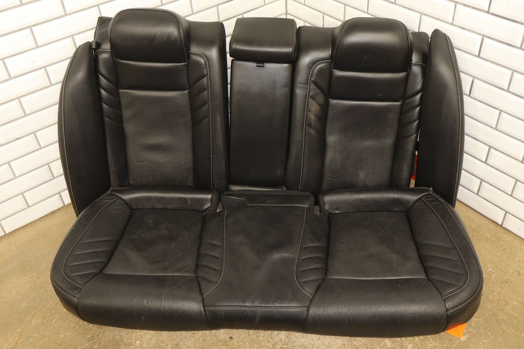 15 - 23 Dodge Charger SRT8 Heated Black Leather Seat Set Front/Rear OEM