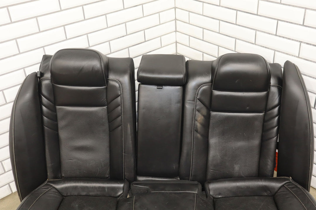 15 - 23 Dodge Charger SRT8 Heated Black Leather Seat Set Front/Rear OEM
