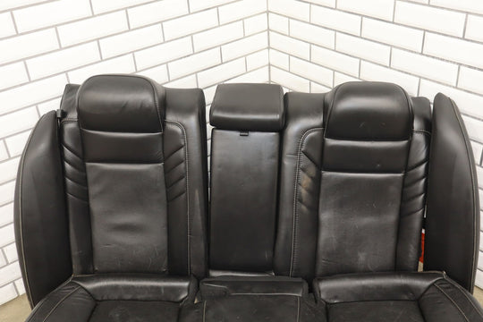 15 - 23 Dodge Charger SRT8 Heated Black Leather Seat Set Front/Rear OEM