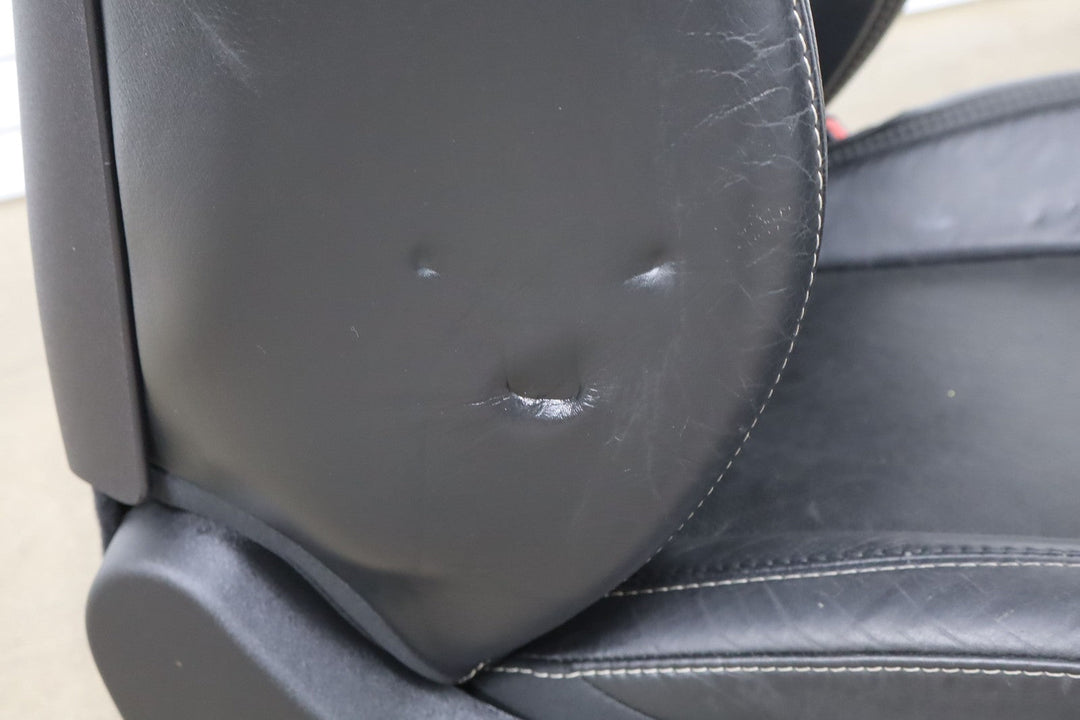 15 - 23 Dodge Charger SRT8 Heated Black Leather Seat Set Front/Rear OEM