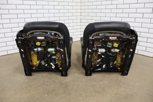 15 - 23 Dodge Charger SRT8 Heated Black Leather Seat Set Front/Rear OEM