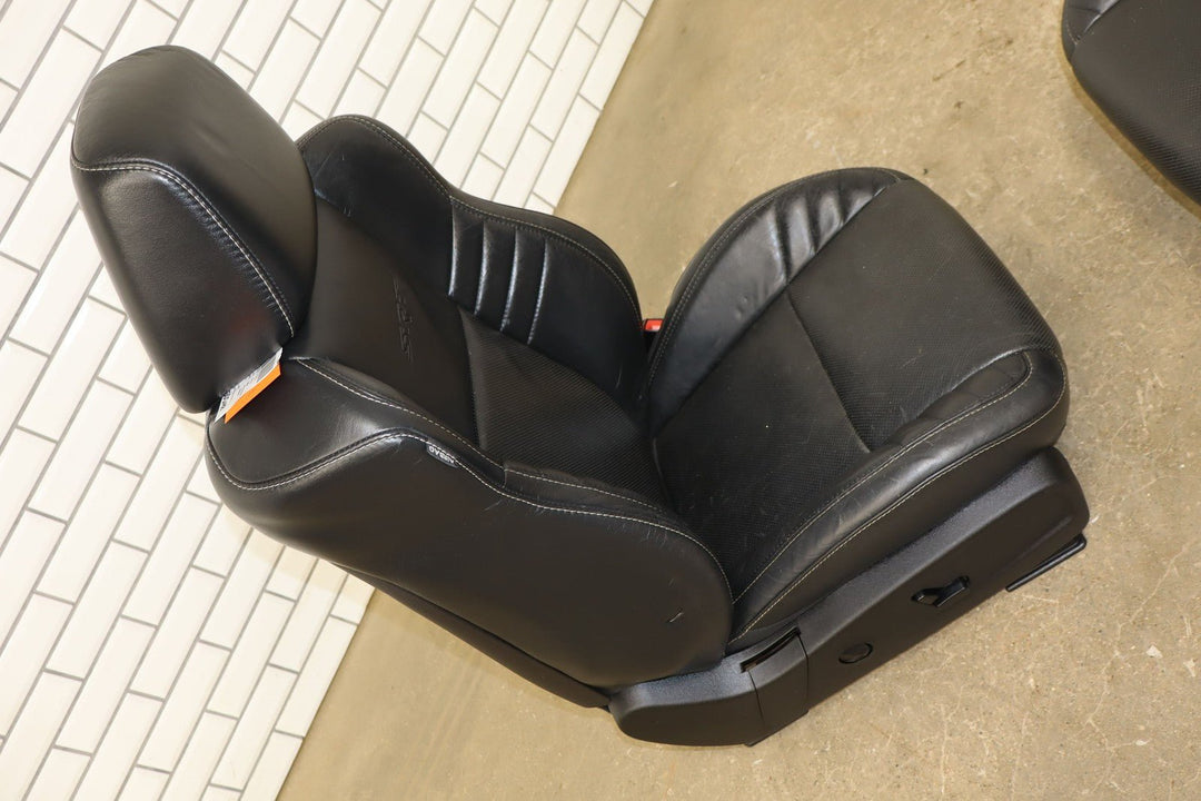 15 - 23 Dodge Charger SRT8 Heated Black Leather Seat Set Front/Rear OEM