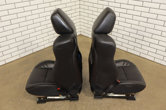 15 - 23 Dodge Charger SRT8 Heated Black Leather Seat Set Front/Rear OEM
