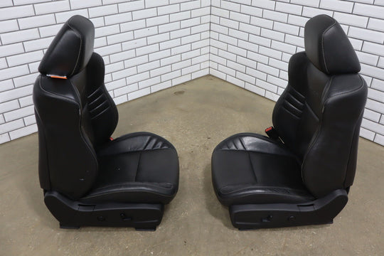 15 - 23 Dodge Charger SRT8 Heated Black Leather Seat Set Front/Rear OEM