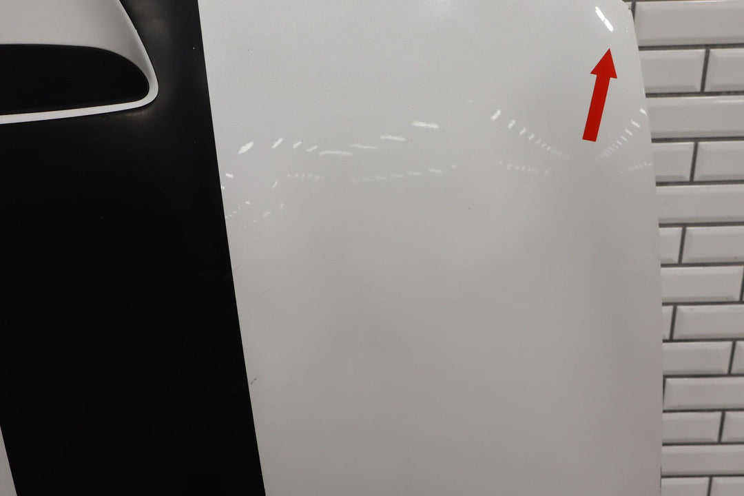 15 - 23 Dodge Charger SRT8 OEM Single Scoop Hood (Ivory White PWD) See Photos