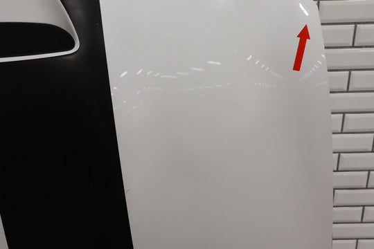 15 - 23 Dodge Charger SRT8 OEM Single Scoop Hood (Ivory White PWD) See Photos