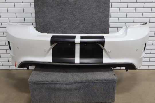 15 - 23 Dodge Charger SRT8 Rear Park Assist Bumper (Ivory White PWD) See Photos