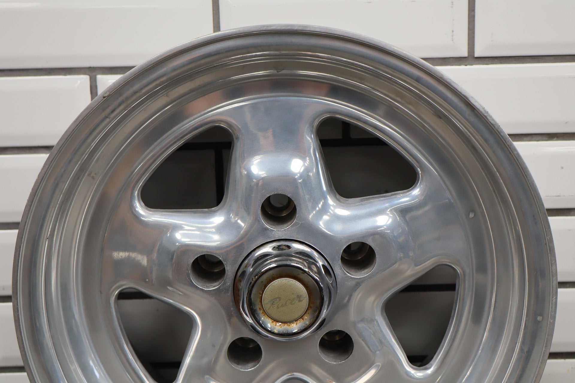 15x7 Pacer 521p Dragstar wheels Set of 3 5x5 (5x127)