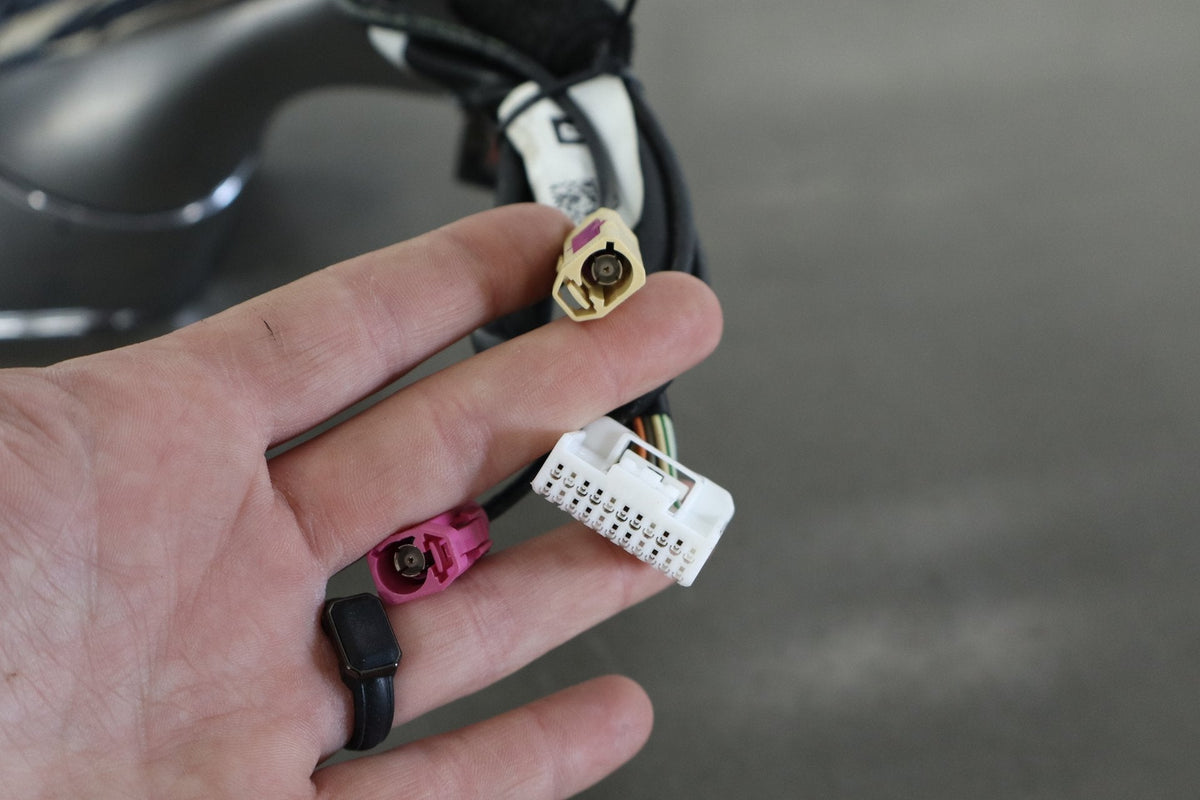 16-20 Model X Front Right Side View Door Mirror Midnight Silver Metallic PMNG