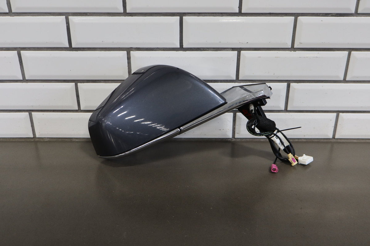 16-20 Model X Front Right Side View Door Mirror Midnight Silver Metallic PMNG