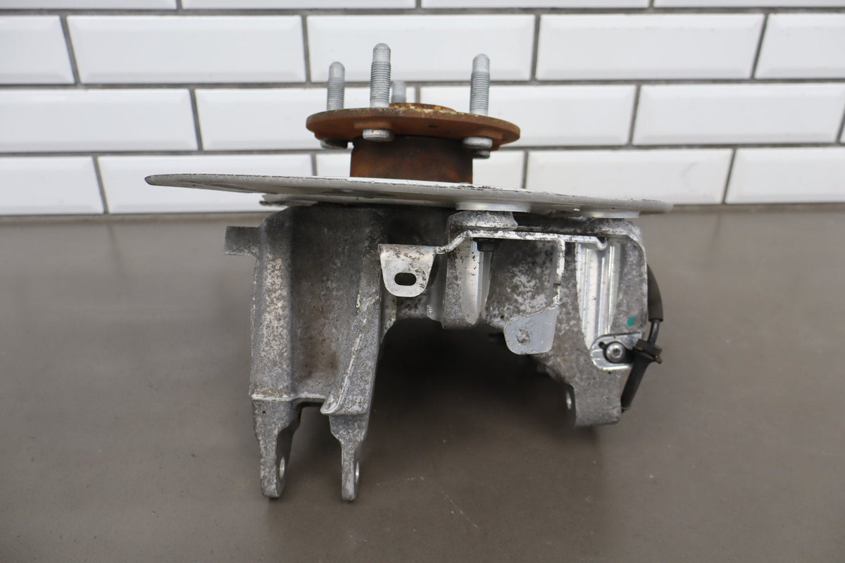 16-20 OEM Tesla Model X Rear Left Driver Suspension Knuckle Spindle W/ Hub