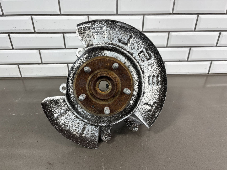 16-20 OEM Tesla Model X Rear Left Driver Suspension Knuckle Spindle W/ Hub